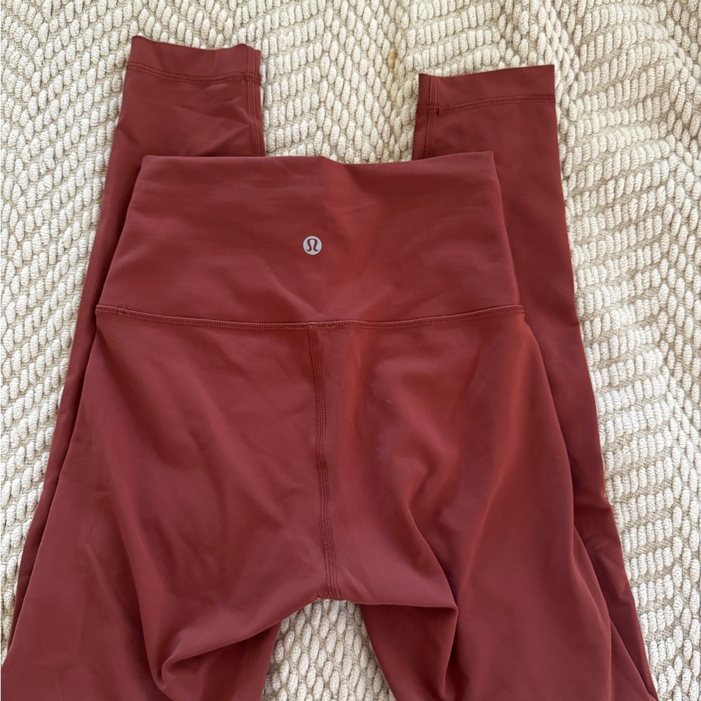 lululemon athletica Rust Leggings